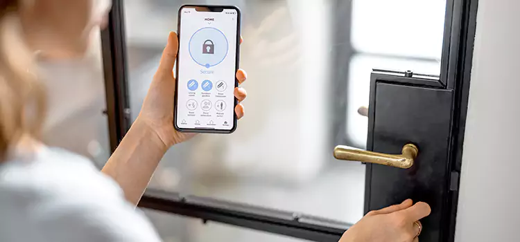 Fingerprint Door Lock Installation Mason